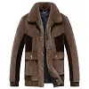 Casual Mink Jackets Slim Fit Trucker Jackets