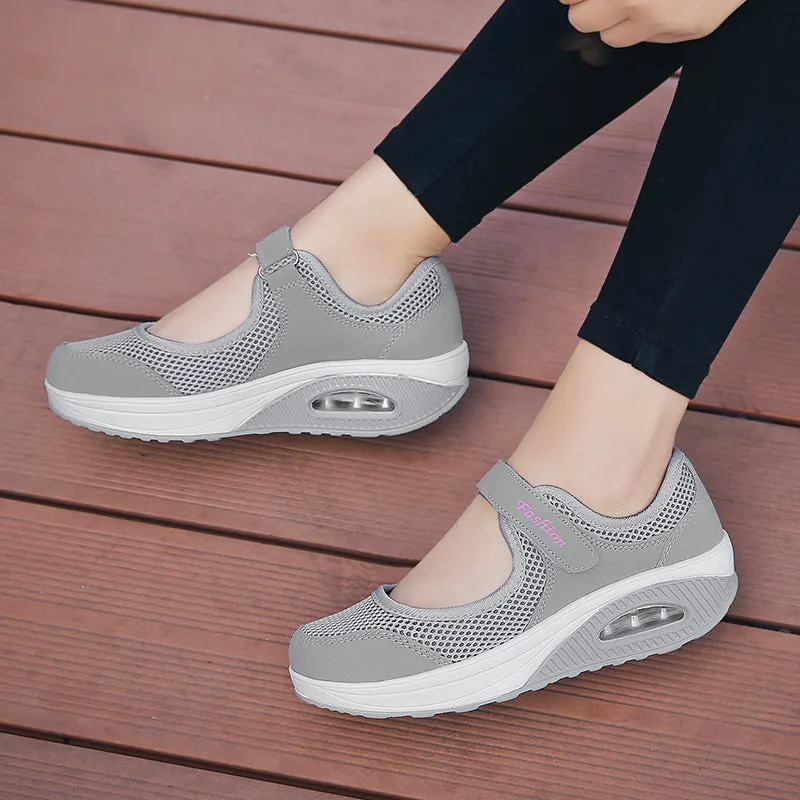 Fashion Women Shoes Sneakers Mesh Light Casual Breathble Vulcanized Sneaker Zapatillas