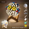 DIY Turkish Mosaic Art Light Material Package Handmade Night Lamp Design Kit