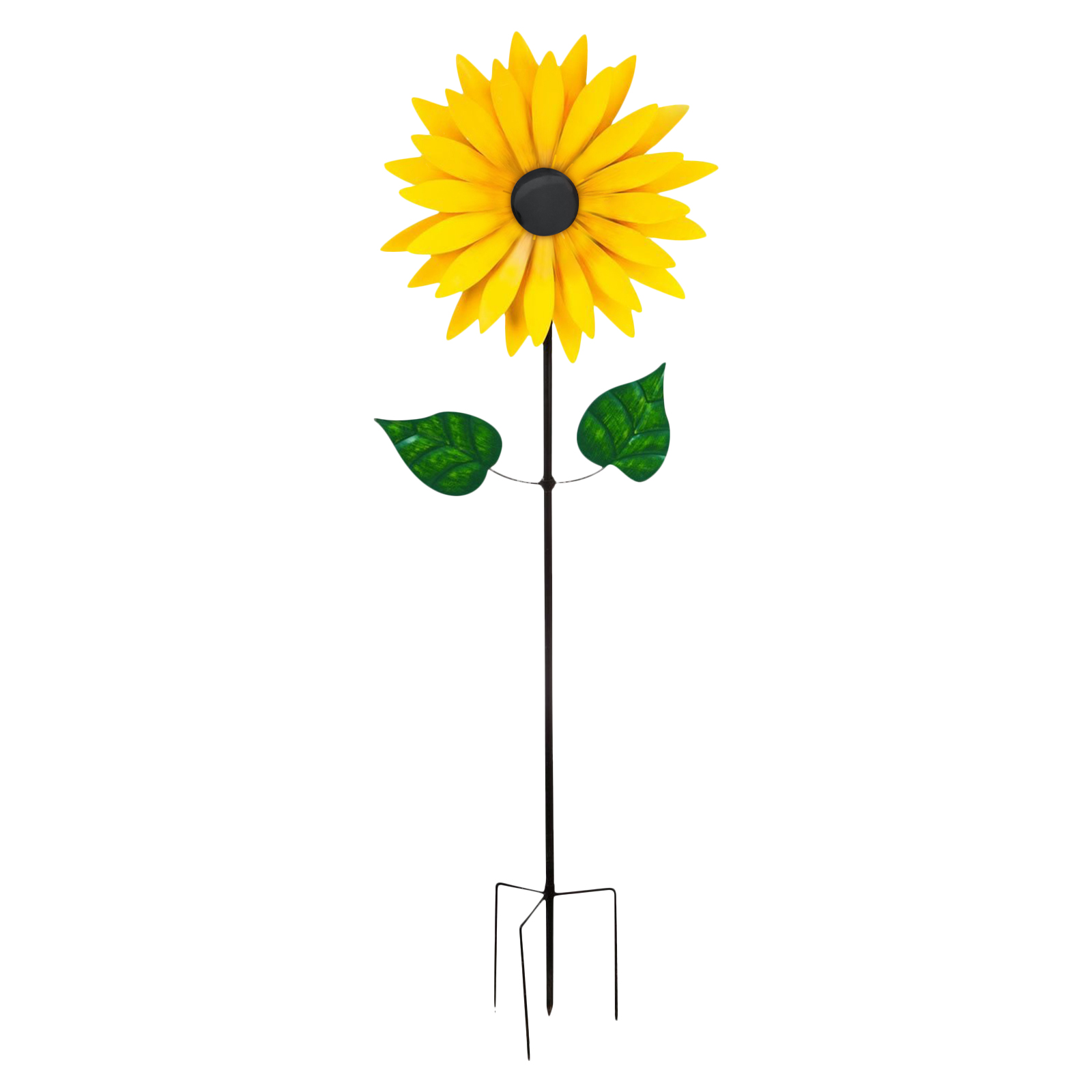 

Sunflower Lawn Pinwheels Metal Wind Spinners Garden Party Playground Toy, 501 Original