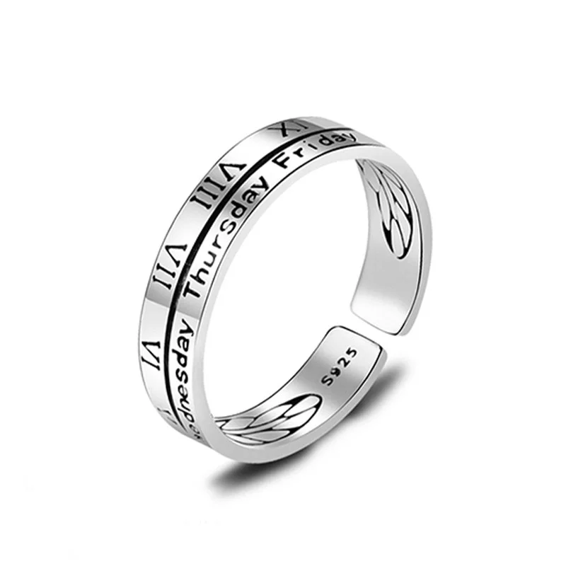 Men's sterling silver vintage ring