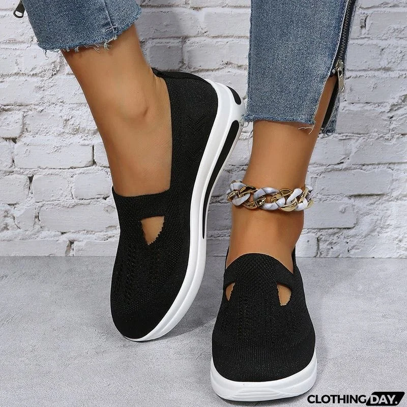 Graceful Breathable Women's Leisure Flat Loafers