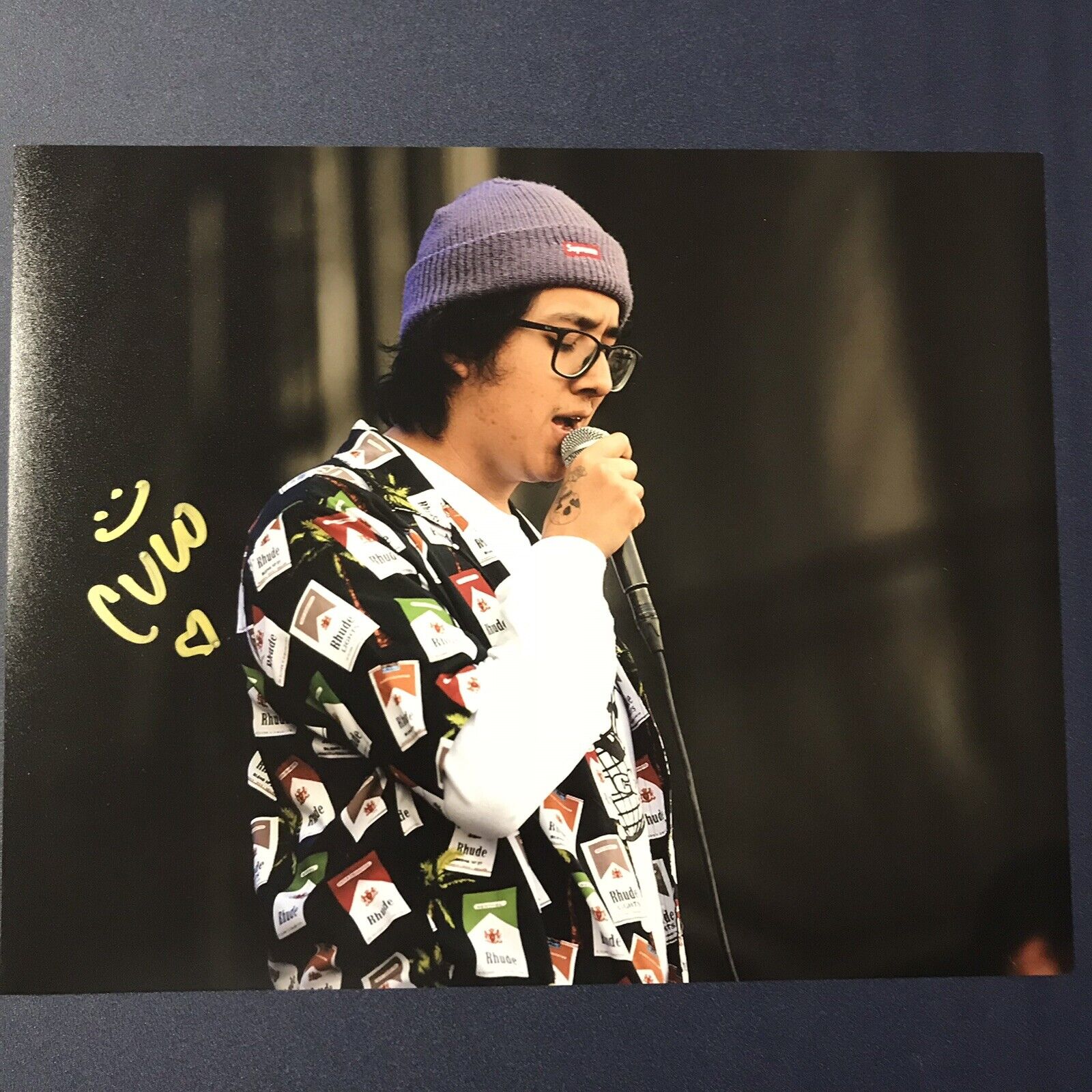 CUCO HAND SIGNED 8x10 Photo Poster painting AUTOGRAPHED INDIE SINGER VERY RARE COA