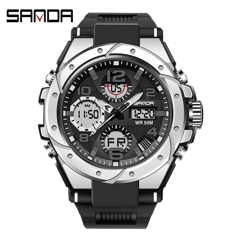 Modern Style Solid Color Electronic Men’s Watches