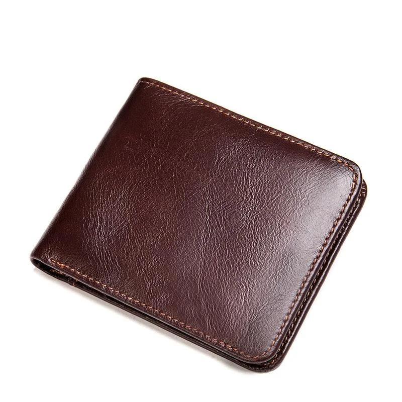 Anti-Theft RFID Blocking Vintage Cash Cards Wallets For Men