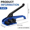 [US Local Warehouse] Heavy Duty Hand Strapping Tensioner with Built-in Cutter for Securing Packing
