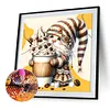 Coffee Bean Gnome-Full Round Diamond Painting 30*30CM