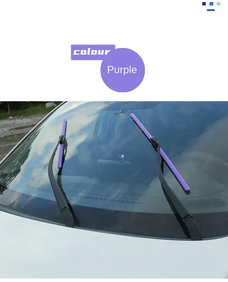 Car Color Special Car Traceless Wipers (2PCS)