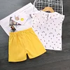 Kid Baby Girls Summer Shorts 2PCS Set