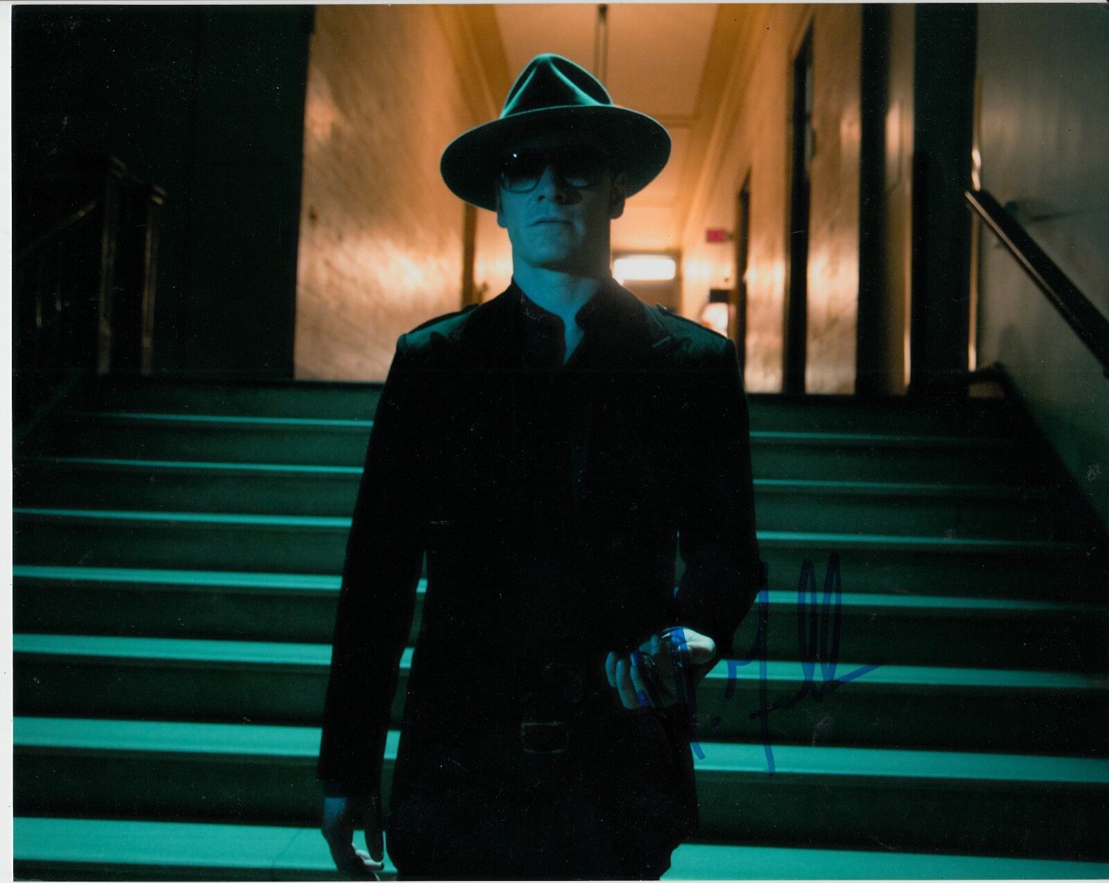 MICHAEL FASSBENDER SIGNED X-MEN Photo Poster painting UACC REG 242 (2)