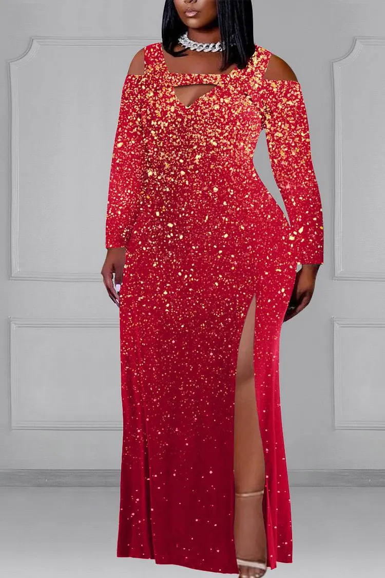 white christmas dresses Women's Plus Size Tops | Eternity Maxi Dress main image 0