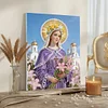 (Pre-Framed)Virgin Mary-Special Shape Diamond Painting Kit(30x40cm)