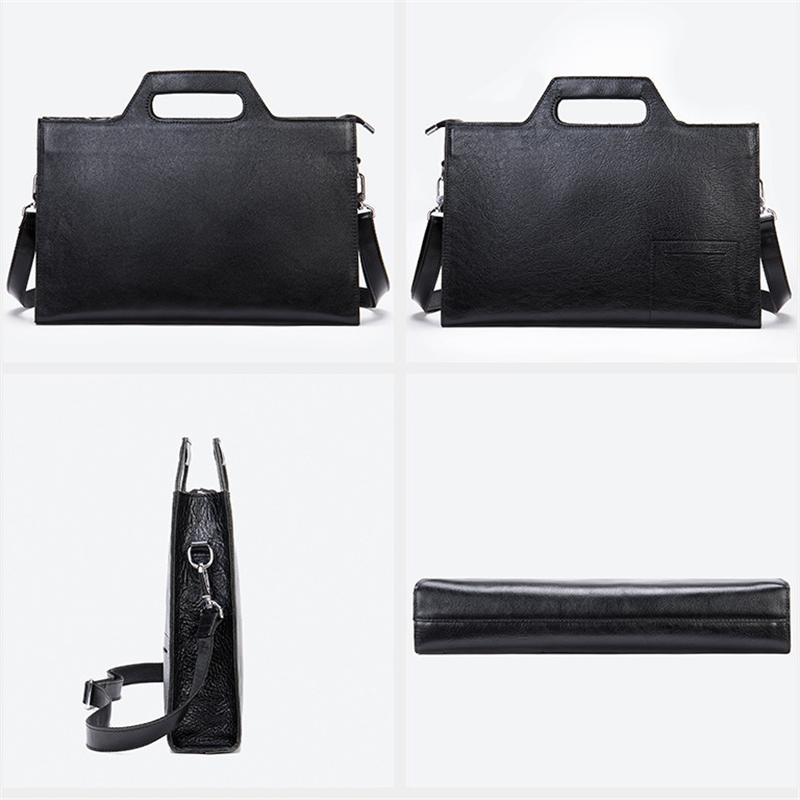 Men's High Quality Casual Clutch Genuine Leather Business Crossbody Bag