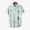 Men's Hawaiian Casual Short Sleeve Shirt