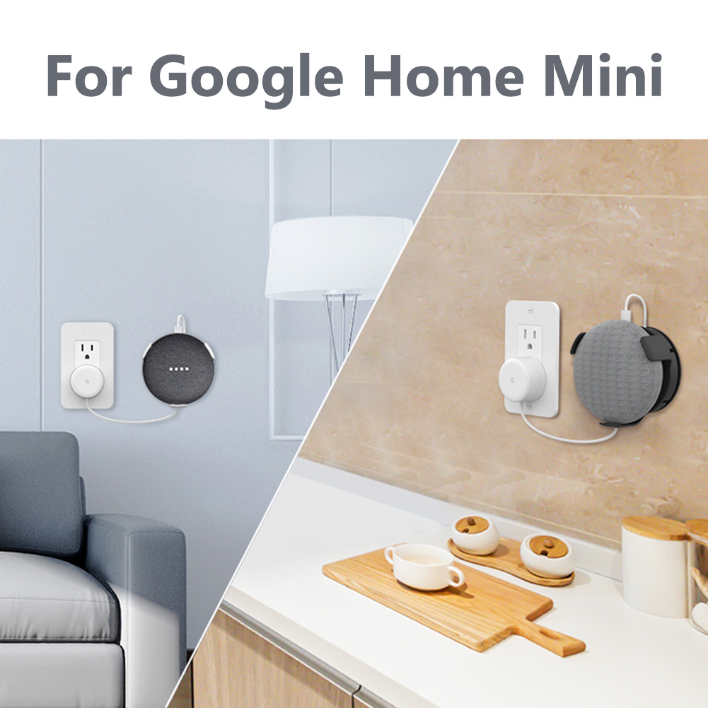 ABS Wall Mount Holder For Google Home Mini Audio Voice Assistant Hanger
