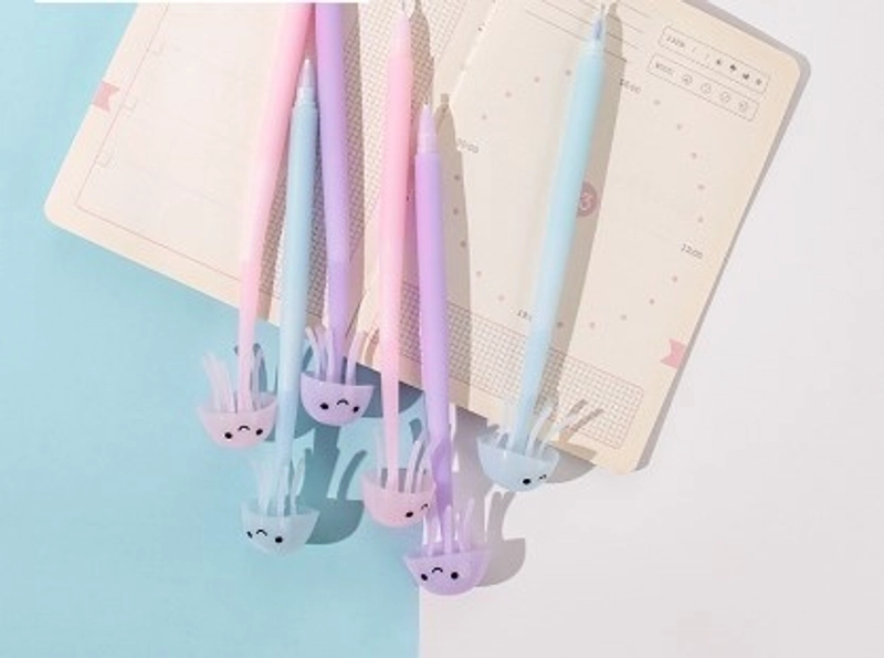 1 Piece Animal Class Learning Daily Mixed Materials Cute Gel Pen