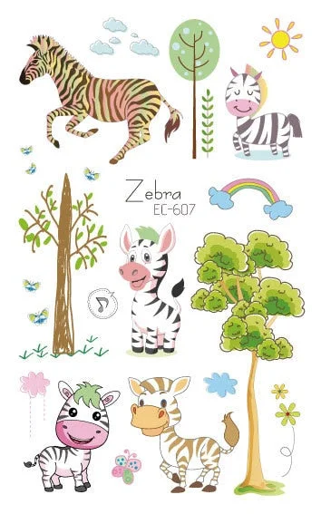 Cool Cartoon Temporary Red Card Tattoo Sticker for Boy Child Tattoo Kids Body Art Water Transfer Fake Tattoo Decals 120*75mm