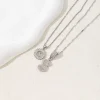 ✨2 Pack - Initial Letter Pendant Necklaces
