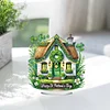 Acrylique st. patricks day cottage-diy ornement