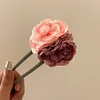 Stylish Dried Rose U Shape Hair Pins