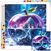 (40*40cm)Snow Apple - Full Square Drill Diamond Painting