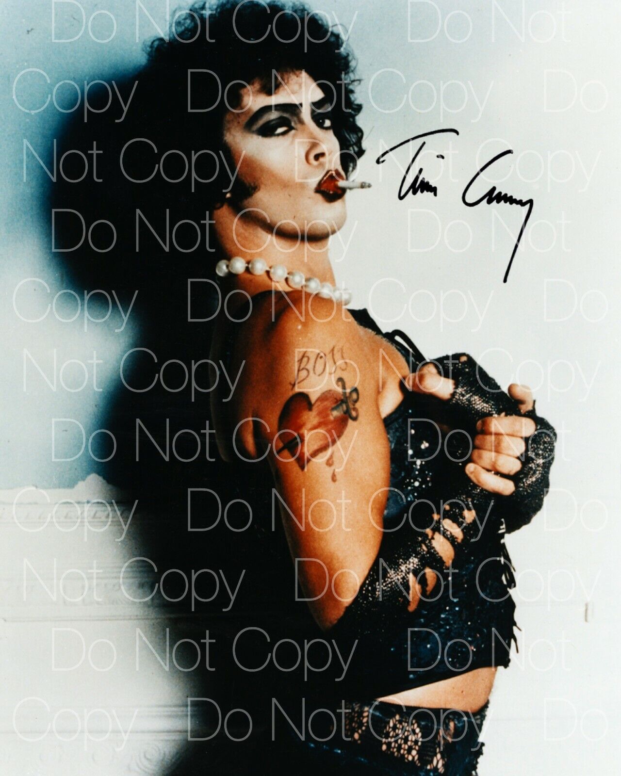 Rocky Horror Picture Show Tim Curry signed 8x10 inch print Photo Poster painting autograph RP