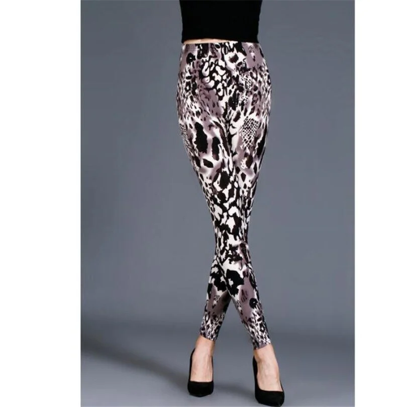 CUHAKCI Fitness Clothing Sexy Legging Leopard Leggings Women Sportswear Activewear Pants Printing  High Waist Pants