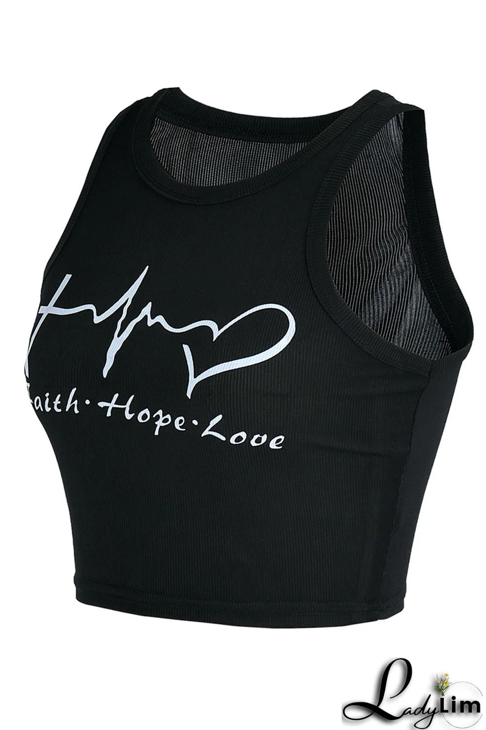 White Sexy Print Patchwork O Neck Tops