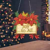 >SALE<Acrylic Christmas Diamond Art Painting Hanging Ornament Kit (Joy to All)