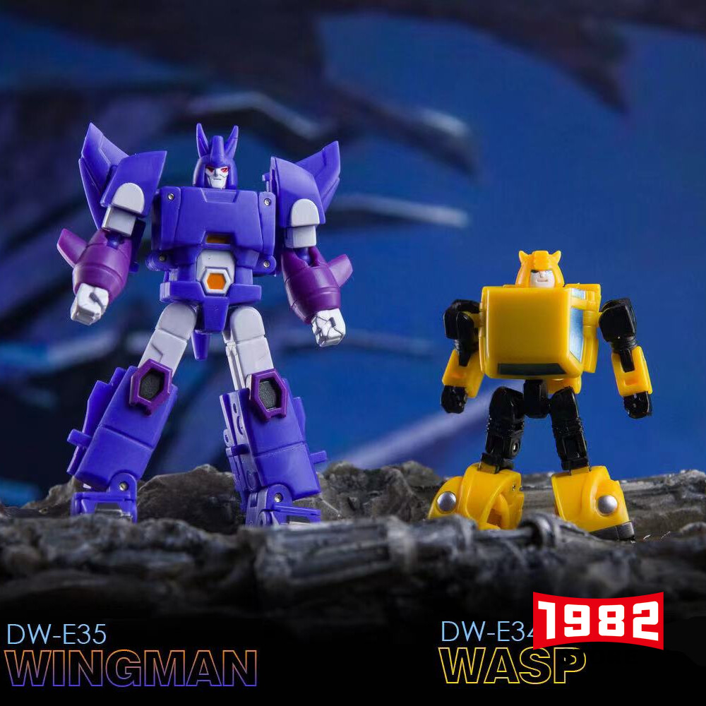 Dr.Wu DW-E34 DW-E35 WASP WING MAN Mini Transformers Toys Model Action Figure