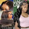13X4 Hd Transparent Lace Frontal Wig Brazilian Body Wave Lace Front Wig Human Hair For Women Closure Wigs 250% Pre Plucked