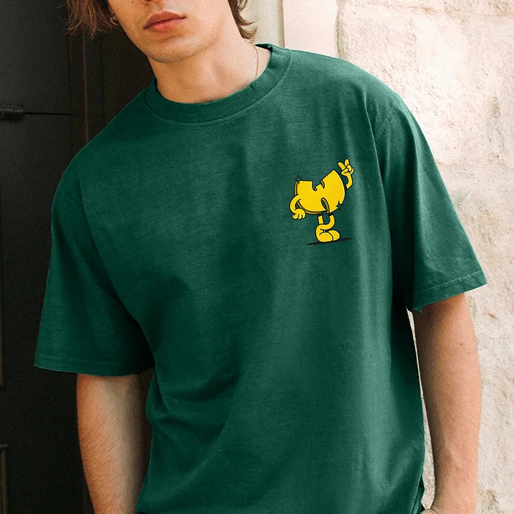 Worries Come And Go But Wu.tang Is Forever Printed T-shirt（Double-sided Print）