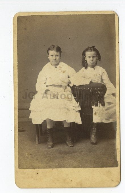 19th Century Children - 19th Century Carte-de-visite Photo Poster paintinggraph - Danville, PA