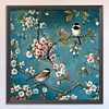 Birds Singing And Flowers Fragrant - 11CT Stamped Cross Stitch - 45*45cm - Flower