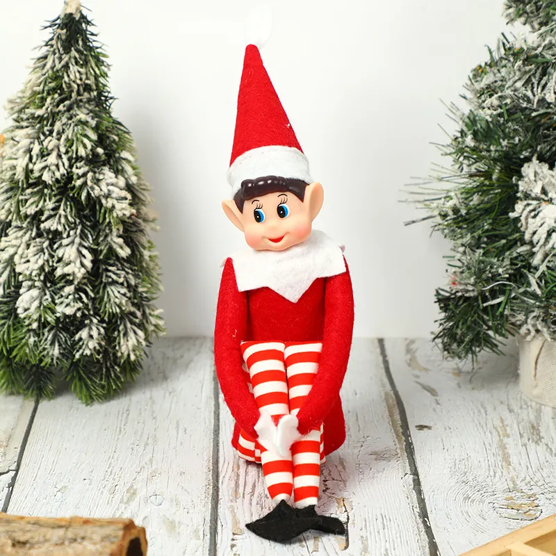 Christmas Long-legged Elf Plush Doll Christmas Toy Mall Window Display Decoration