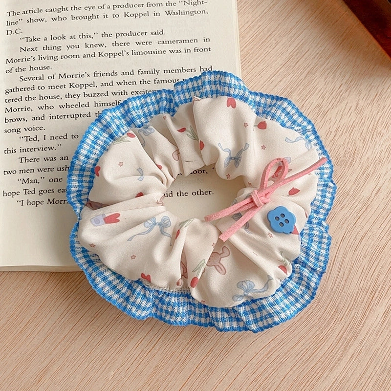 Women’s Casual Minimalist Bow Knot Cloth Hair Tie