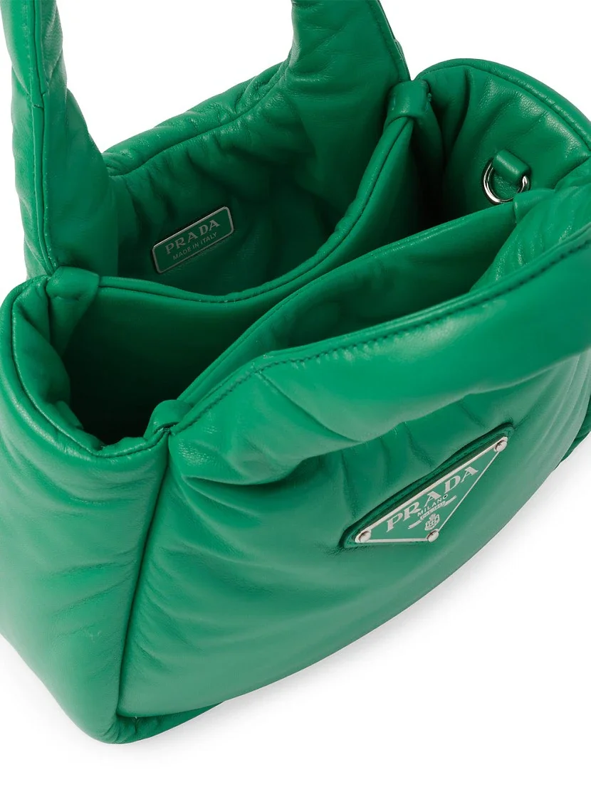 Prada Small Padded Soft Nappa-leather Bag 