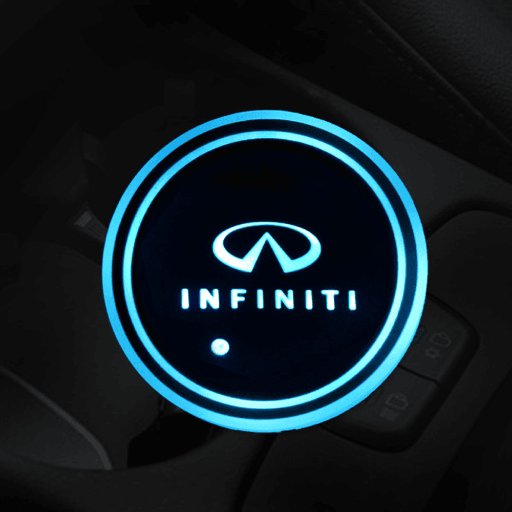 Infiniti-Compatible LED Cup Holder Light