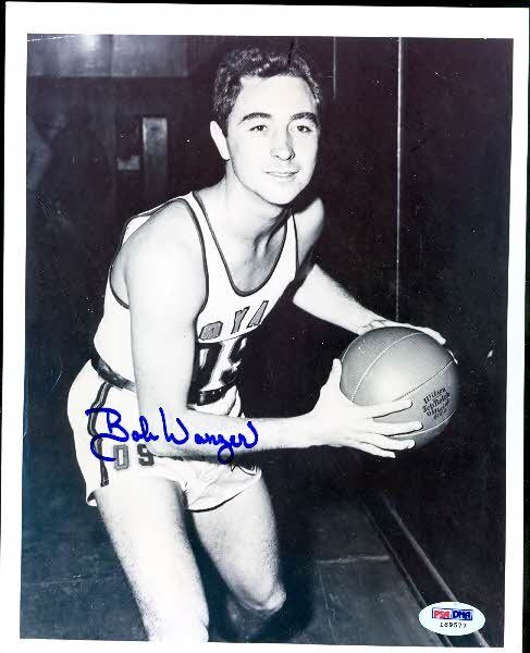 Bob Wanzer Autograph 8x10 Photo Poster painting Signed Psa/dna