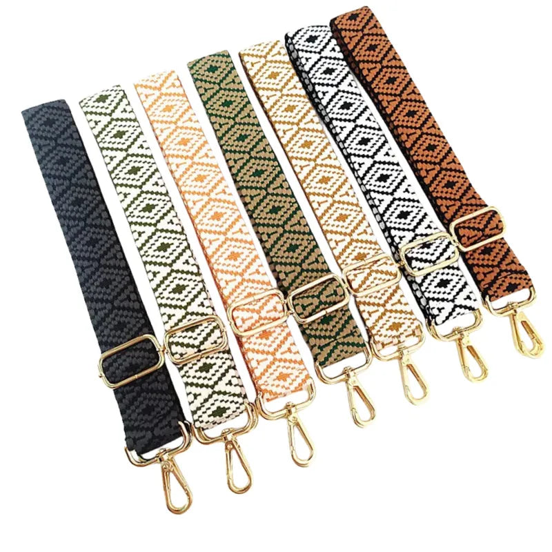 Bag Shoulder Strap Crossbody Bag With Adjustable Widened Shoulder Strap 3.8cm Bag Strap High-end Bag Strap Shoulder Strap Embroidered Shoulder Strap