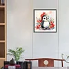 Diamond Painting-DIY Full Round Drill Christmas Penguin
