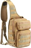 Brusttasche Taktisch Umhängetasche Molle Schultertasche Militärisch Wasserdicht Chest Sling Pack Casual Crossbody Bag für Outdoor Armee Reisen Wandern Camping Jagd