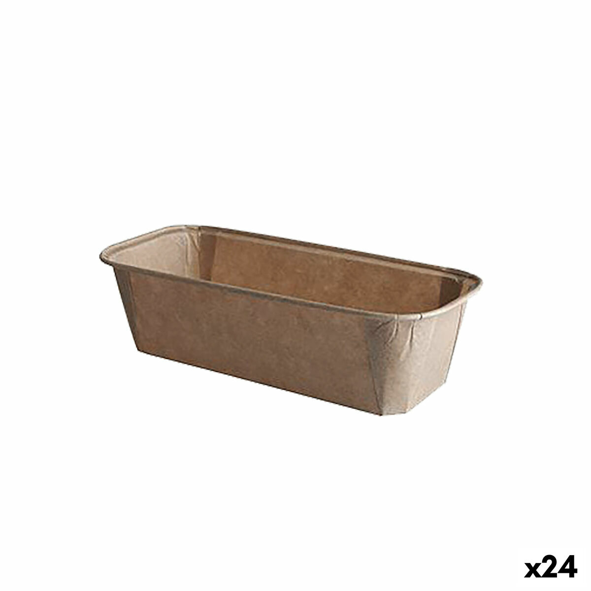 Set of Cake Tins Algon Paper 15,5 x 5,4 x 5,3 cm 12 Pieces (24 Units)