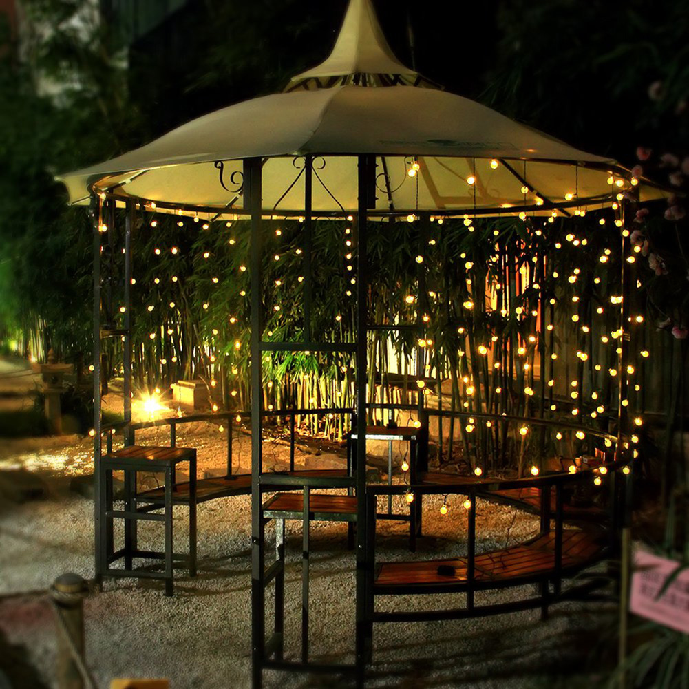 

LED Solar String Lights Waterproof Crystal Balls Fairy Lamps Garden Decor, 501 Original