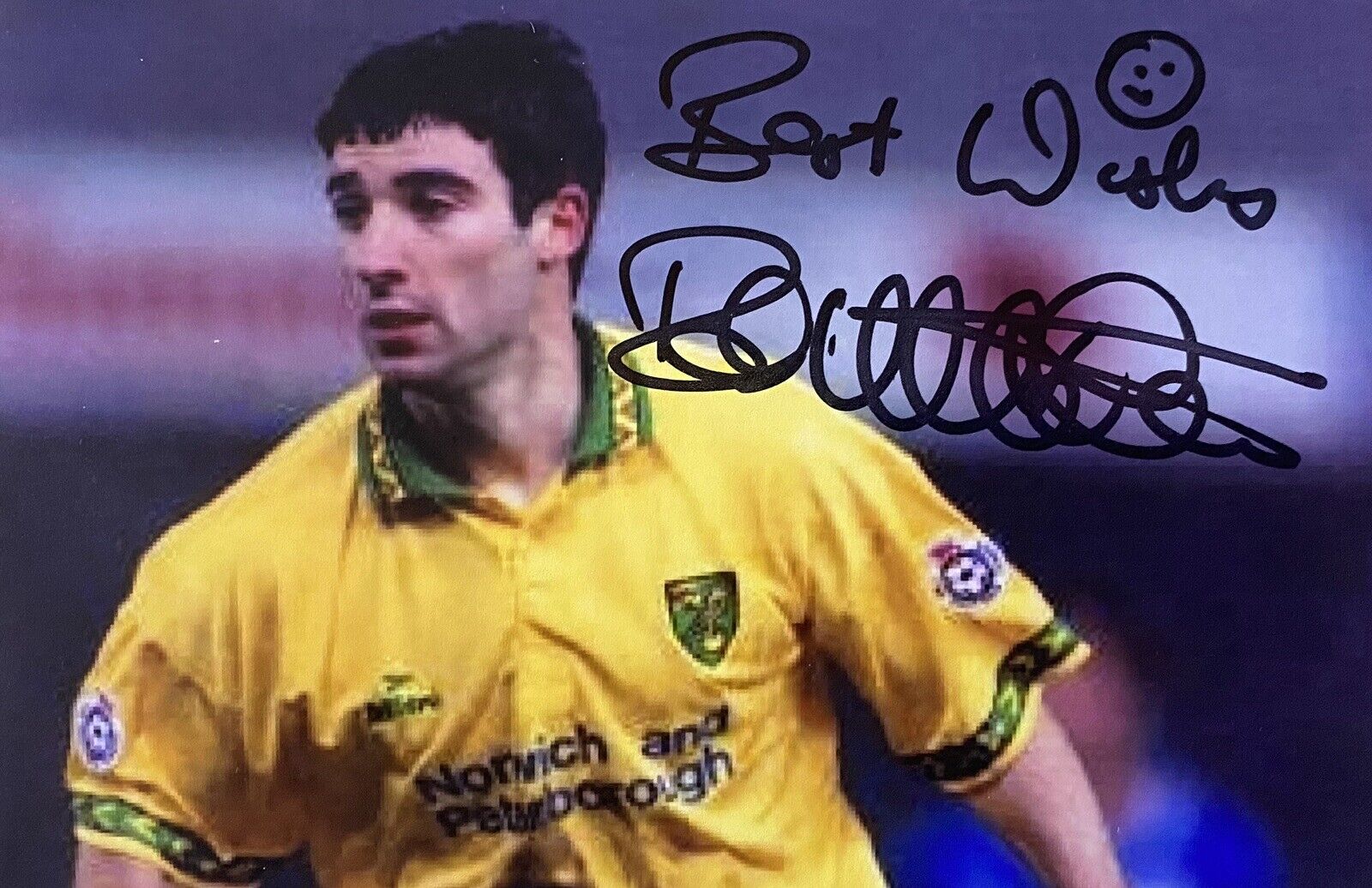 Robert Ullathorne Genuine Hand Signed Norwich City 6X4 Photo Poster painting