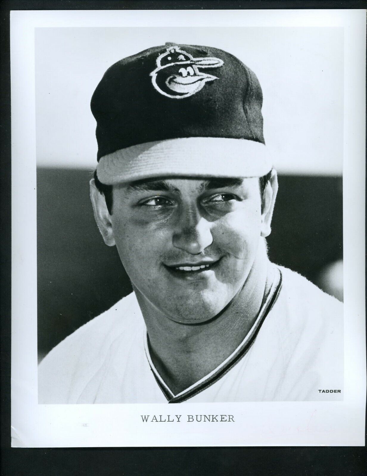 Wally Bunker Baltimore Orioles 1967 Team Issued 8 x 10 Press Photo Poster painting