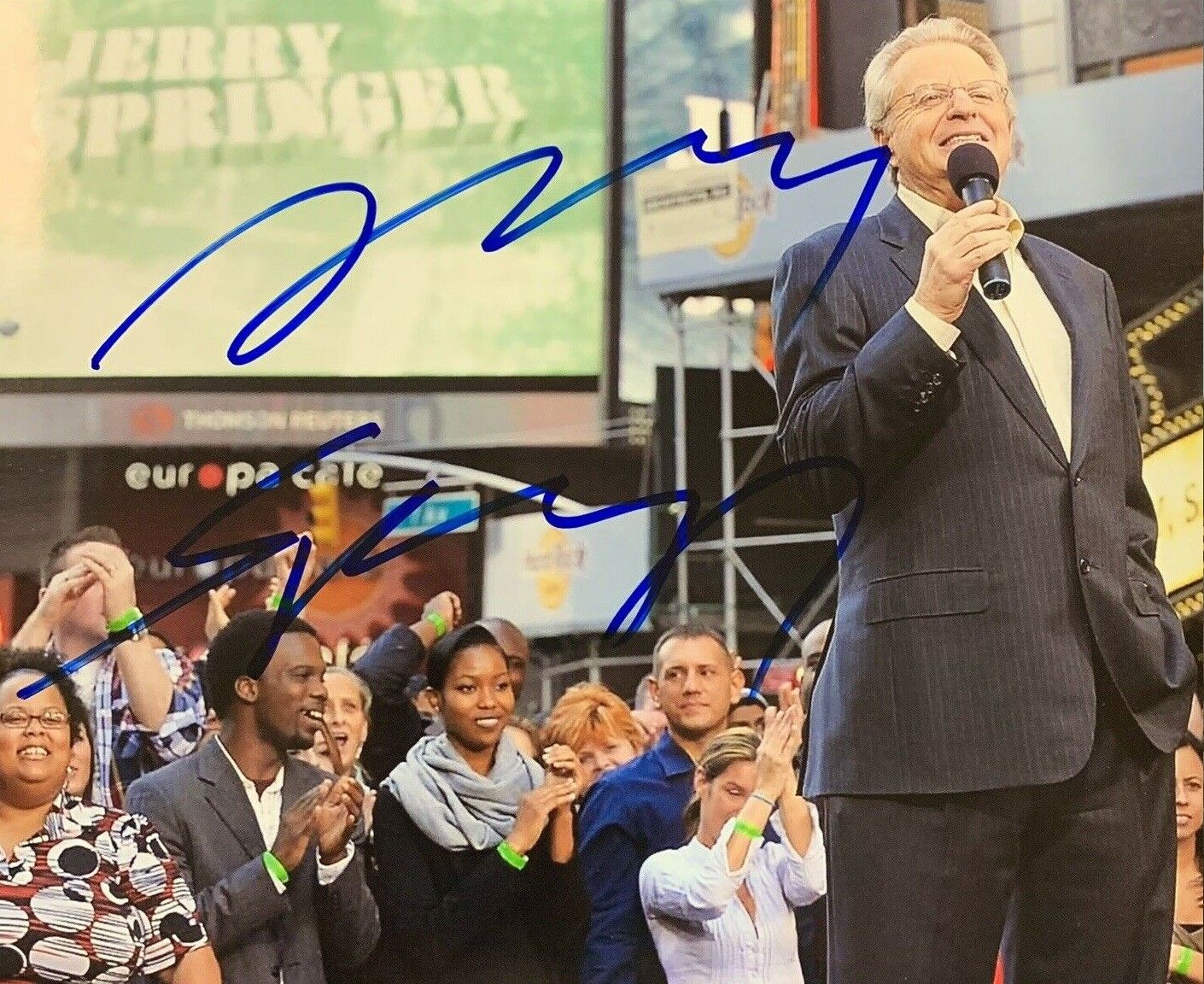 Jerry Springer Autographed Signed 8x10 Photo Poster painting ( Jerry Springer Show ) REPRINT