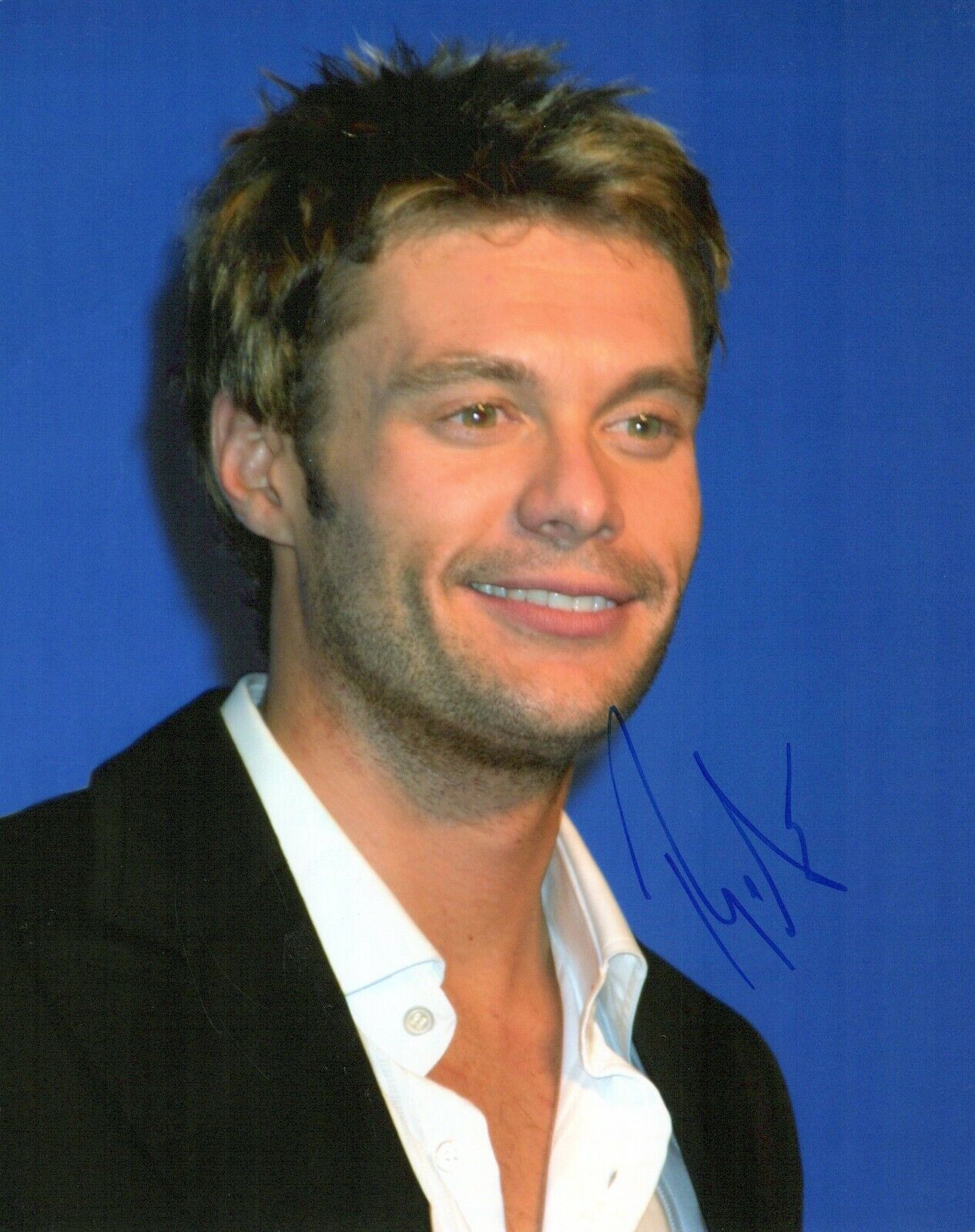 Ryan Seacrest head shot autographed Photo Poster painting signed 8x10 #2