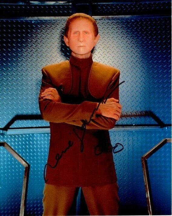 RENE AUBERJONOIS Signed Autographed STAR TREK DEEP SPACE NINE ODO Photo Poster painting