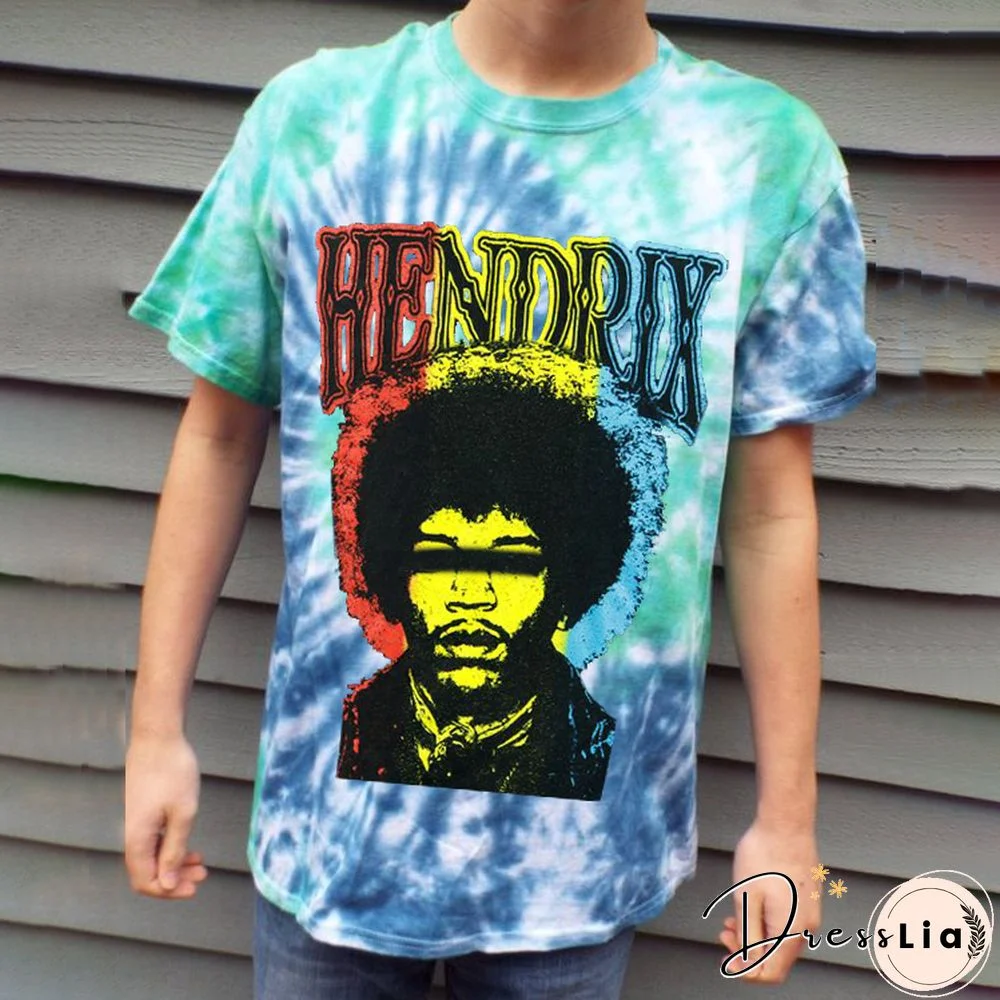 Mens Vintage Round Neck Printed Short-Sleeved T-Shirts